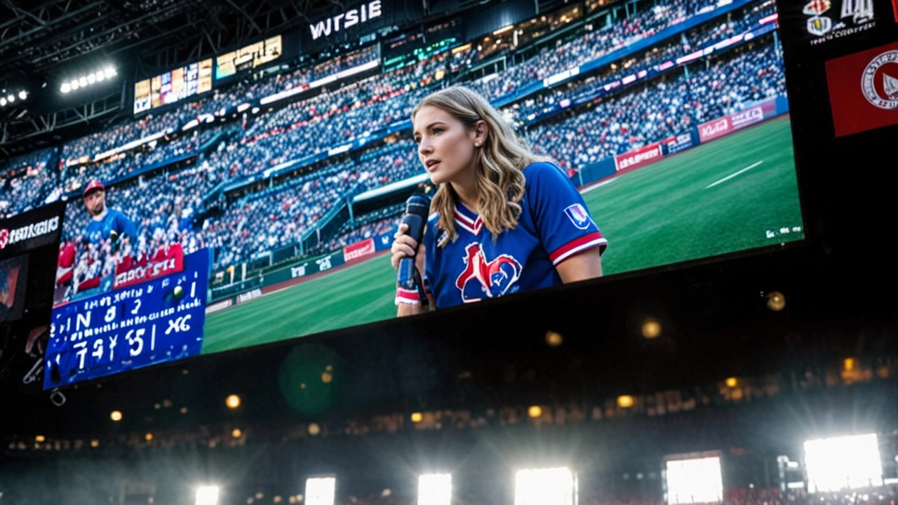 Ingrid Andress y su polémica interpretación del himno nacional en un evento deportivo: ¿qué falló?