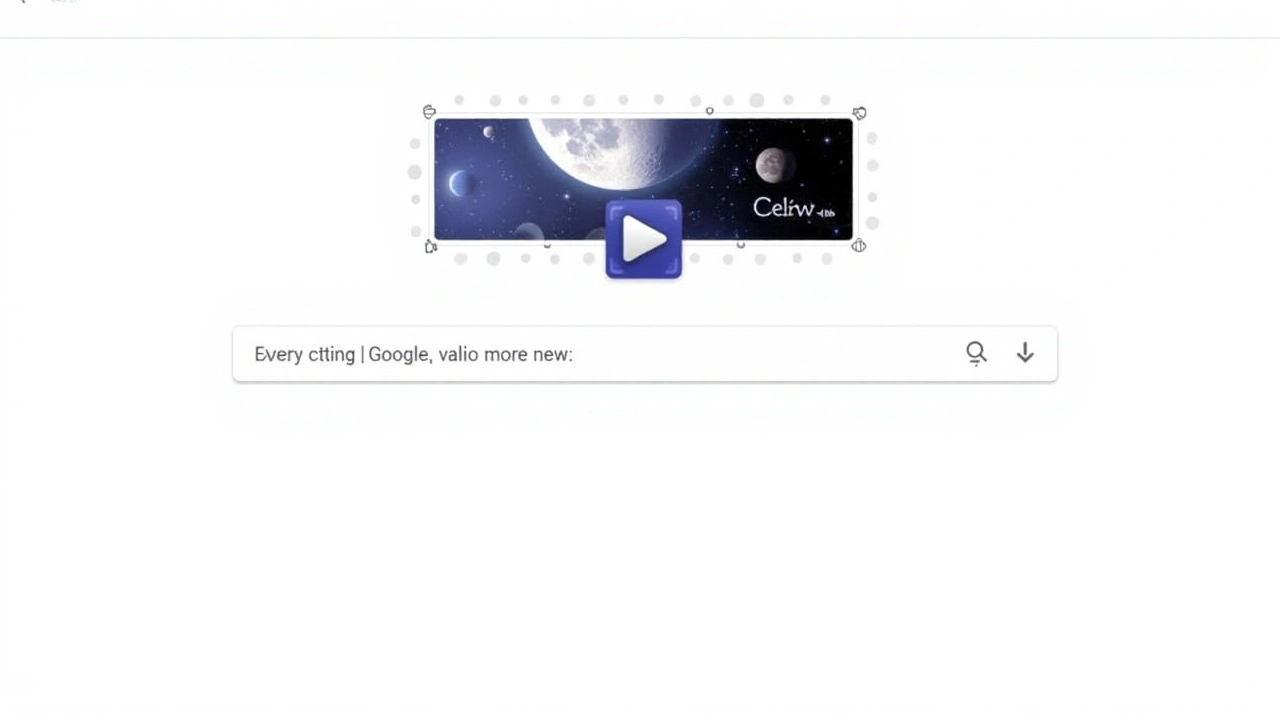 Google Doodle Ilumina el Ciclo Lunar con un Interactivo Juego de Cartas