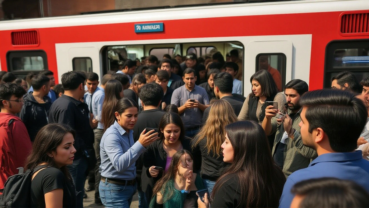 Metro de Santiago restablece servicio en Línea 1 tras 50 minutos de interrupción por arco eléctrico